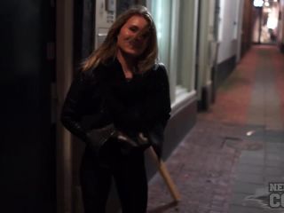 A Night In Amsterdam With Latvian Euro Coed Linda Public-9