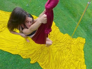 M@nyV1ds - TheUnlimitedGroup - Seductive Silk Session with Bambi-1