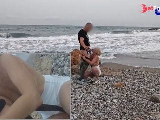 [GetFreeDays.com] I gave a blowjob and swallowed all the cum on the beach Adult Leak July 2023-4