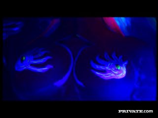 Lisa Sparkle and Sandra Iron Get Kinky Under UV Light lesbian Lisa Sparkle, Sandra Iron-1