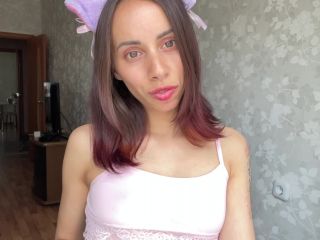 Pantera Nika – Horny Cat Girl Shows Her Pretty Face and Really Long Tongue.-5