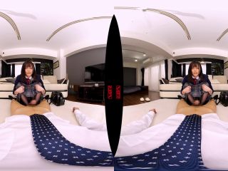 (VR) VRVR-102 HQ超高画質！「先生って、ホントに変態さんですわね…」インテリ生徒が僕を丁寧淫語でオナニーサポート！黒パンスト穿いた美脚で足コキ/尻コキ/濃厚フェラ/素股/相互オナニー！自ら愛液まみれの優秀マ○コに騎乗位挿入すると敏感すぎて何度も痙攣絶頂！奏音かのん!!!-5