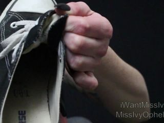 xxx video 19 emma watson femdom pov | Sub s First Converse Cleaning | sneaker fetish-2