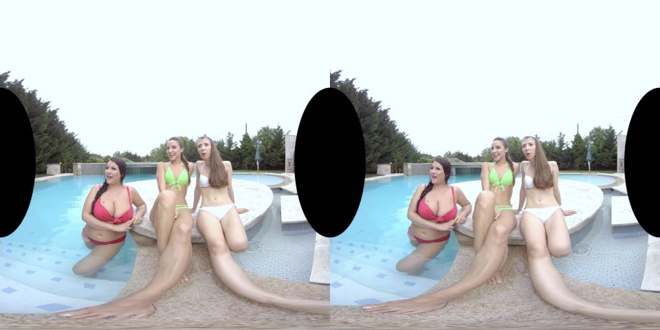 Anissa Jolie, Stephanie Moon, Amirah Adara – Summer Party Extravaganza – Vr pov 