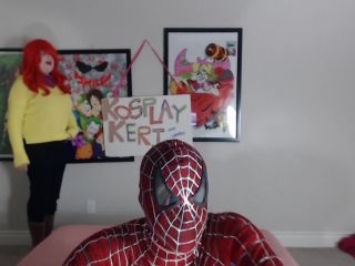 M@nyV1ds - Kosplay_Keri - Maryjane Watson and Spiderman camshow-1