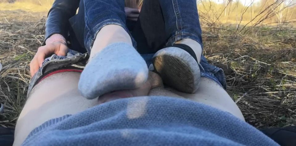 free video 1 sara jay femdom femdom porn | Public Footjob And Socks Job From Beauty On In The Park Close View – Oksifootjob | oksifootjob