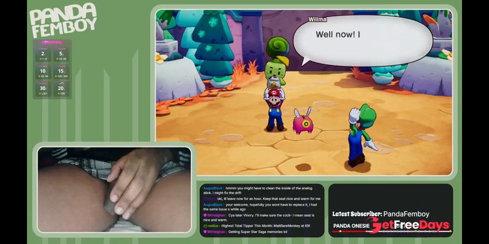 [GetFreeDays.com] PandaFemboy Plays Mario and Luigi Brothership Part 2 Adult Leak July 2023