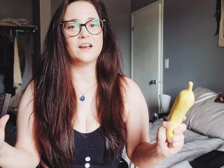 M@nyV1ds - CaityFoxx - Banana Toy Review-6