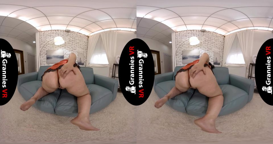 bbw and 2 bhm bbw | GranniesVR: Lady Matylda - Solo  | vr