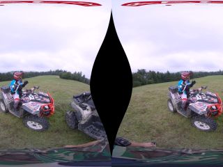 Busty Quad Biker In VR Porn-0