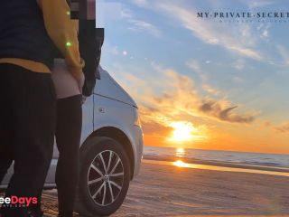 [GetFreeDays.com] my private secretary in tight leggings having risky public beach sex sundowner Adult Video March 2023-3