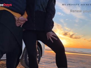 [GetFreeDays.com] my private secretary in tight leggings having risky public beach sex sundowner Adult Video March 2023-6