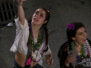 Mardi Gras 2017 From Our Bourbon Street Apartment Girls Flashing For Beads Public-4