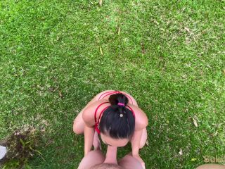 [Amateur] Creampie under an Orange Tree-2