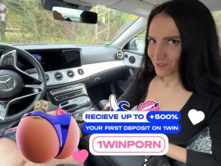 Hot Stepmom Sucks StepsonS Dick In His DadS Car 1080p-4