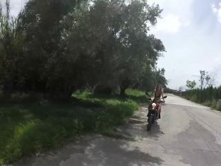 Best Public Flashing, Sex, Blowjob With Cum Swallow, Naked On Motorcycle 1080p-1