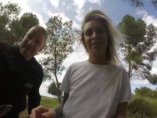 Best Public Flashing, Sex, Blowjob With Cum Swallow, Naked On Motorcycle 1080p-6