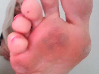 online xxx clip 43 fetish network Goddess Nika – Adore Dirty Feet, foot on pussy licking-0
