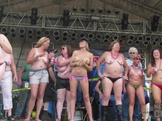 Abate of Iowa Biker Rally Hot Body Contest from First Day (Thursday) BigTits!-6