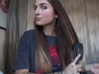 M@nyV1ds - MarySweeeet - BRUSHING MY LONG HAIR 12-9