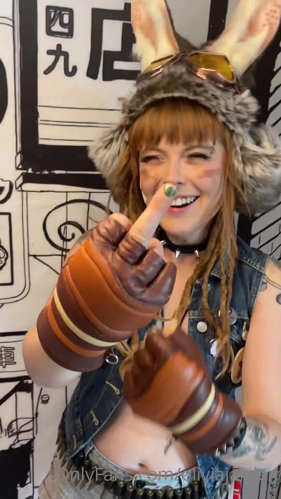 Olivia Jarden Oliviajarden - well this is ridiculous at least tank girl has good taste in racoon beer 23-06-2022