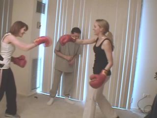 Crystal and Jordyn Ball Boxing Full Clip-1