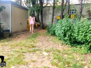  ElivaLove  We Hide In The Gardens Corner To Fuck Hard Amateur-0