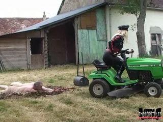 KELLY KALASHNIK - SLAVE DEGRADATION IN THE COUNTRY SIDE on masturbation porn anjelica femdom-3