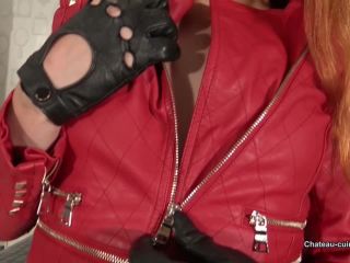 Leather Gloved Masturbation - Liz Rainbow - KinkyLeatherClips (HD 2023) New Porn-3