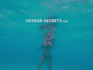Underwater spying on young mermaid-3