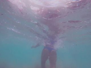 Underwater spying on young mermaid-9