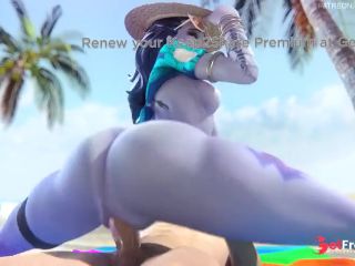 [GetFreeDays.com] Overwatch Widowmaker big ass, beach sex - Fpsblyck Sex Video April 2023-8