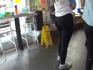 Candid teen amazing ass and legs in store-7