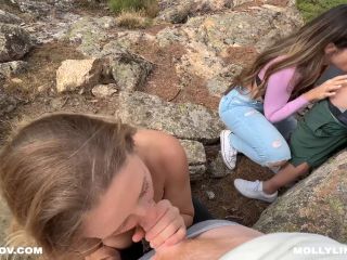 Hiking With My Big Titty Friend And We Both Get Cum Covered  Molly Pills Ft Pamsnusnu  Pov 4K 1080p-2