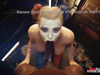 [GetFreeDays.com] DC HENTAi harly queen fucks catwoman 3D animation Adult Film March 2023-2