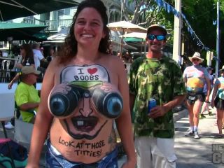 Last Day And Night Of Fantasy Fest 2018 From Key West Florida Hot Girls Naked In The Streets SmallTits-0