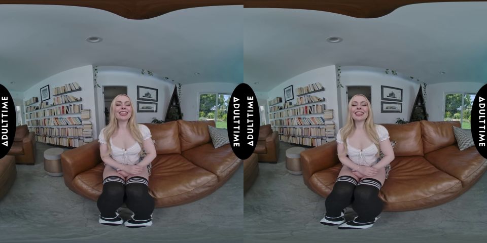 UP CLOSE VR  POV Joyful Haley Spades Gives You A 2 Handed Handjob Befor