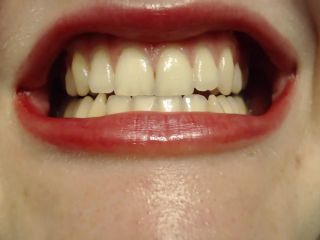 online xxx clip 40 Bright red findom mouth | teeth | femdom porn throat fetish-7