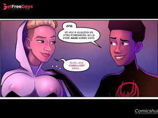 [GetFreeDays.com] Miles and Gwen fucking while the multiverse is destroyed Adult Stream June 2023-4