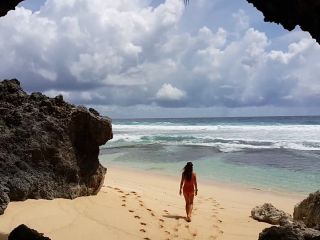 Dream4AngelNO PANTIES on another Perfect NUDIST BEACH #Paradise Beach after Storm-0