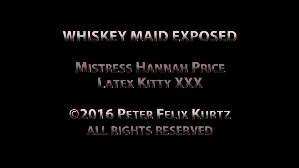 7515 Exposing The Drinks Maid - Hannah, Latex Kitty Xxx