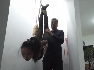 china rope bondage shibari ballgag suspension-8