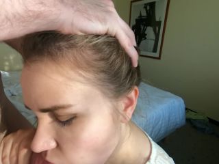 amateur pawg MaryCandy - Blowjob from Young Slut and Cum in Mouth , big ass on russian-8