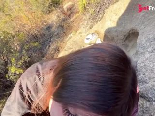 [GetFreeDays.com] She wants my cum on her mouth. Latina teen sucks my dick outdoor and swallow my cum Adult Film April 2023-9