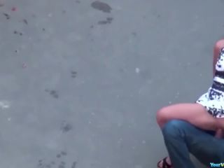 Wild sex in the street-3