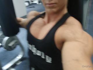 MuscleGeisha () Musclegeisha - chest pump from thursday dont you love how it moves living muscle 07-11-2020-3