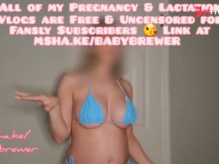 [GetFreeDays.com] Sexy MILF Pregnancy and Lactation Vlog - One of MANY Weekly Video Updates with Titty Milk on Fansly Porn Leak May 2023-3