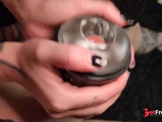 [GetFreeDays.com] Goth teen milks 3 cumshots out of big oiled cock with vibrating toy Sex Stream May 2023-8