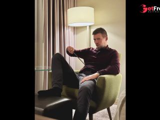 [GetFreeDays.com] Alone in a Hilton hotel room in Austria with a hard cock in my pants Sex Stream May 2023-9