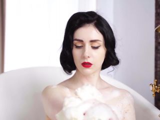 online porn video 46 Miss Ellie Mouse – Sexy Brunette Takes a Bubble Bath - lace/lingerie - bdsm porn femdom biting-5